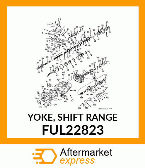 YOKE, SHIFT RANGE FUL22823