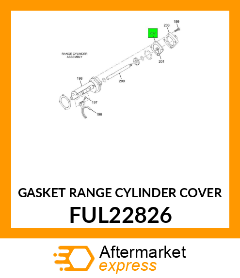 GASKET RANGE CYLINDER COVER FUL22826