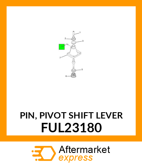 PIN, PIVOT SHIFT LEVER FUL23180