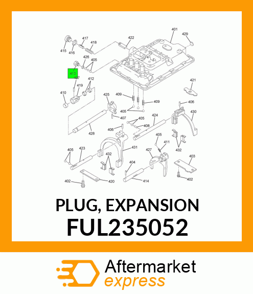 PLUG, EXPANSION FUL235052