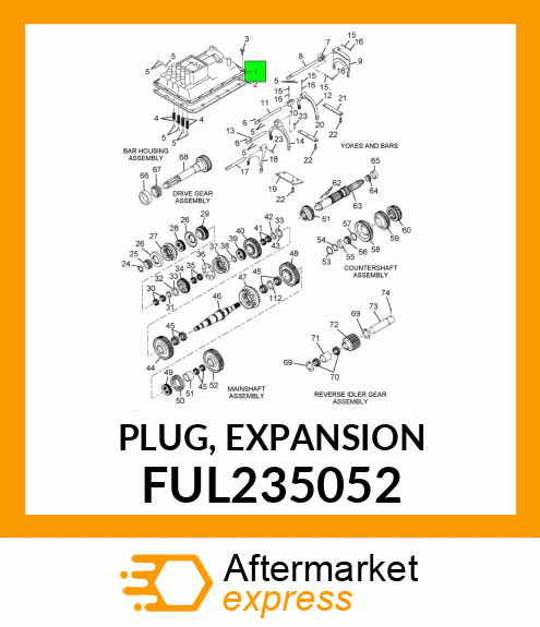 PLUG, EXPANSION FUL235052