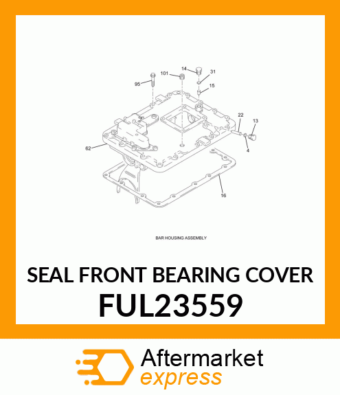 SEAL FRONT BEARING COVER FUL23559