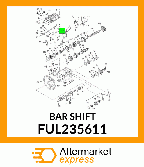 BAR SHIFT FUL235611