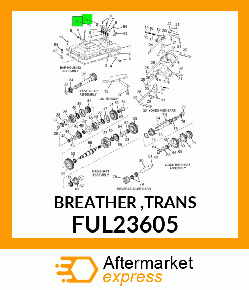 BREATHER ,TRANS FUL23605