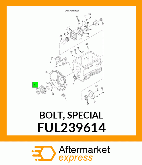 BOLT, SPECIAL FUL239614
