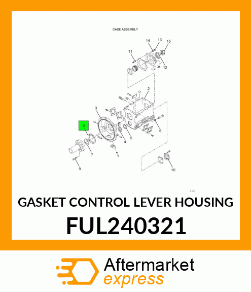 GASKET CONTROL LEVER HOUSING FUL240321