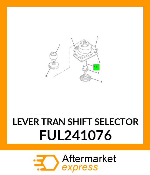 LEVER TRAN SHIFT SELECTOR FUL241076