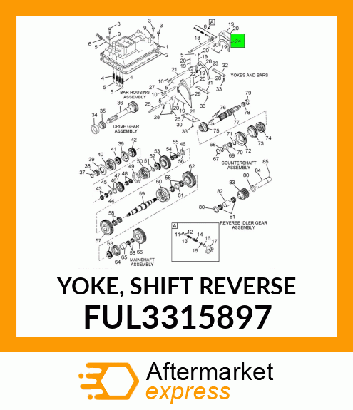 YOKE, SHIFT REVERSE FUL3315897