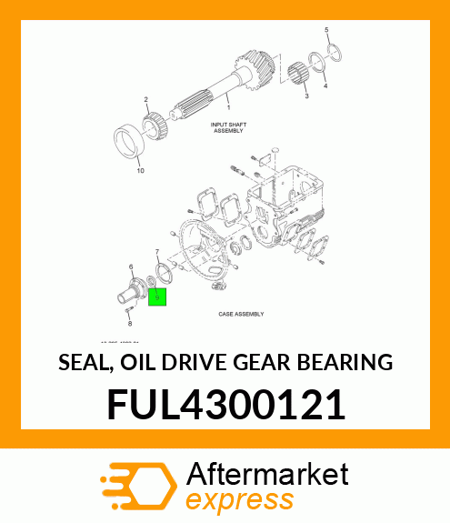 SEAL, OIL DRIVE GEAR BEARING FUL4300121