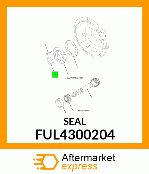 SEAL, OIL MAIN SHAFT BEARING FUL4300204