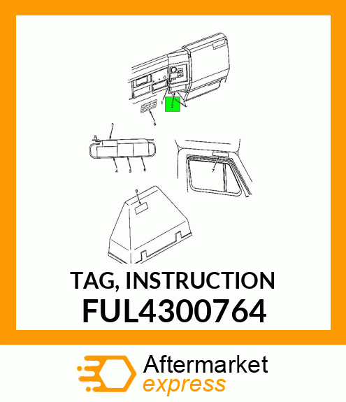 TAG, INSTRUCTION FUL4300764