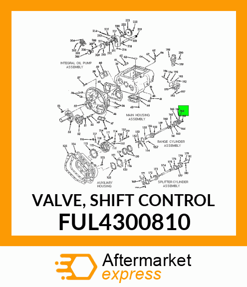 VALVE, SHIFT CONTROL FUL4300810