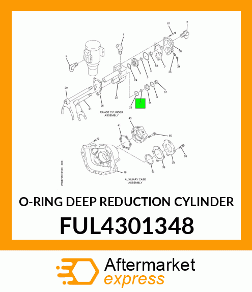O-RING DEEP REDUCTION CYLINDER FUL4301348