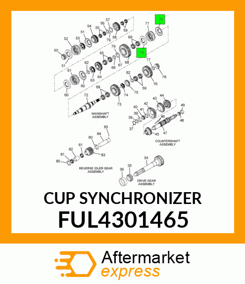 CUP SYNCHRONIZER FUL4301465