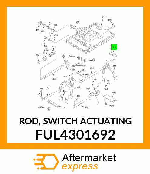 ROD, SWITCH ACTUATING FUL4301692