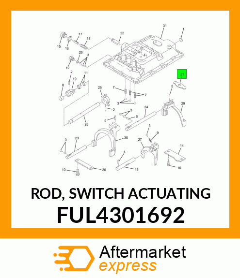 ROD, SWITCH ACTUATING FUL4301692