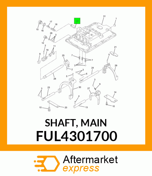 SHAFT, MAIN FUL4301700