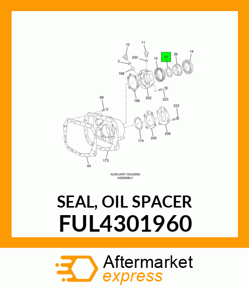 SEAL, OIL SPACER FUL4301960