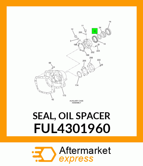 SEAL, OIL SPACER FUL4301960