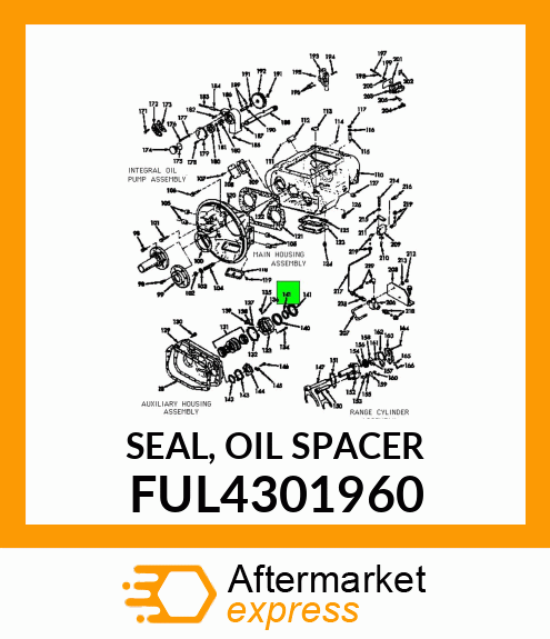 SEAL, OIL SPACER FUL4301960