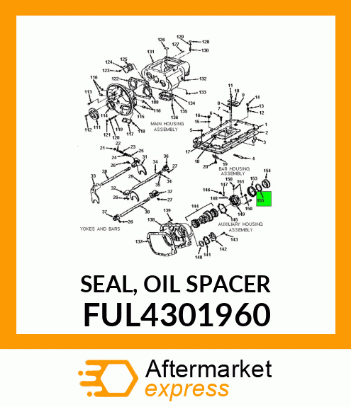 SEAL, OIL SPACER FUL4301960