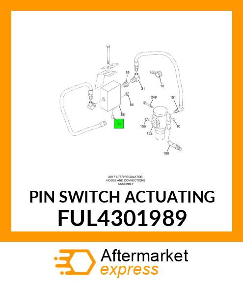 PIN SWITCH ACTUATING FUL4301989