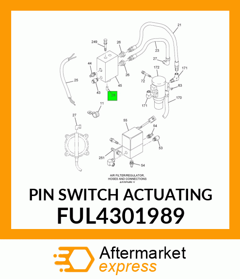 PIN SWITCH ACTUATING FUL4301989