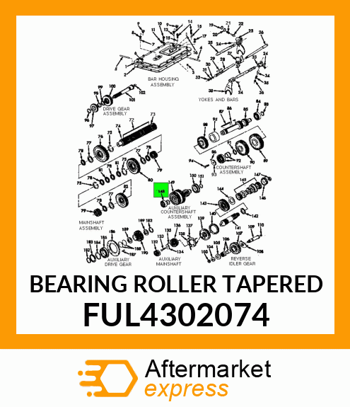 BEARING ROLLER TAPERED FUL4302074