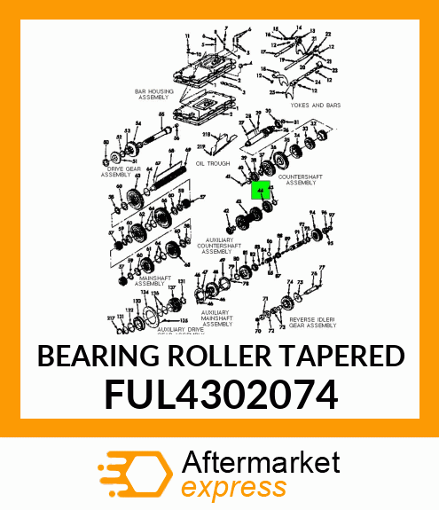 BEARING ROLLER TAPERED FUL4302074