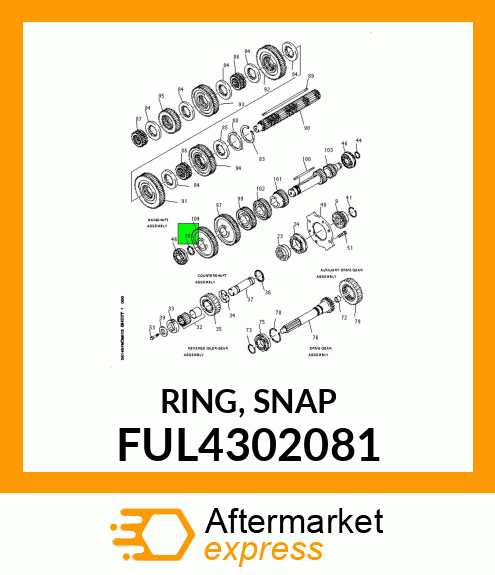 RING, SNAP FUL4302081