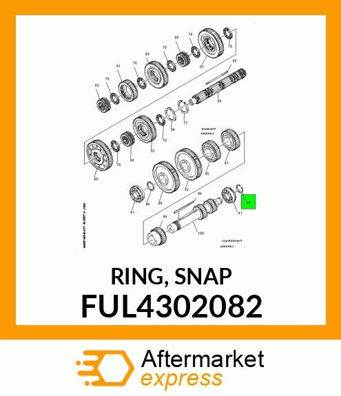 RING, SNAP FUL4302082