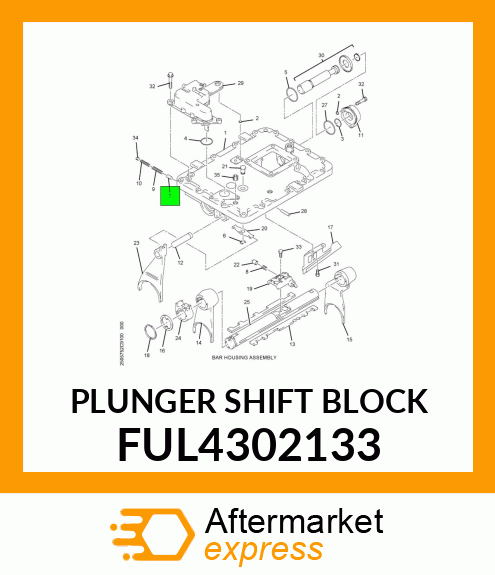 PLUNGER SHIFT BLOCK FUL4302133