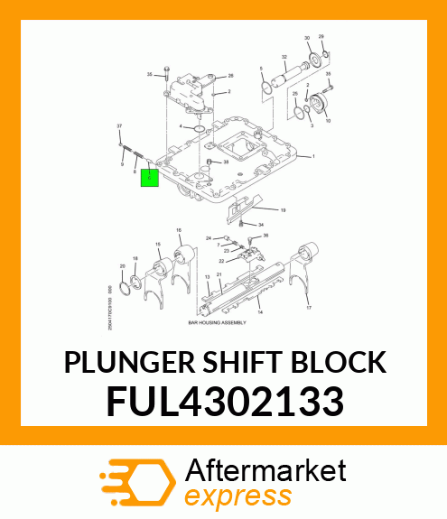 PLUNGER SHIFT BLOCK FUL4302133