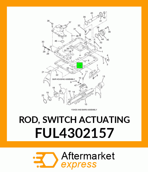 ROD, SWITCH ACTUATING FUL4302157