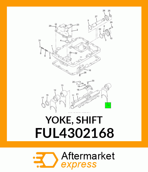 YOKE, SHIFT FUL4302168