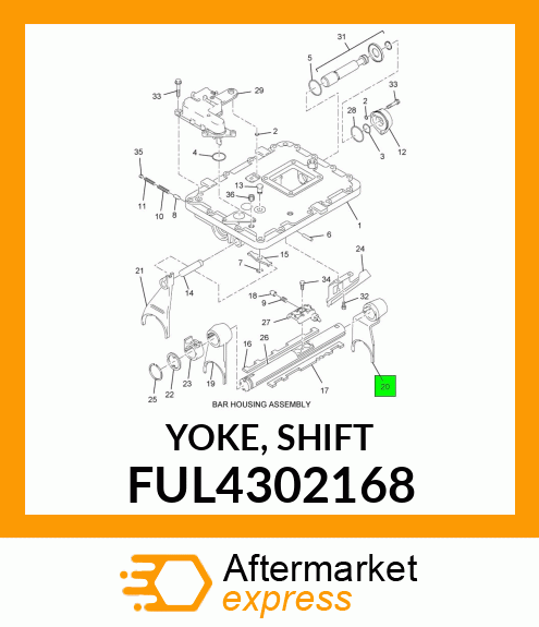 YOKE, SHIFT FUL4302168