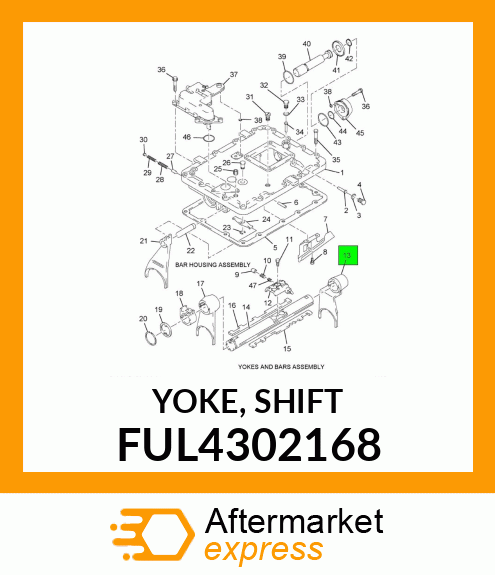 YOKE, SHIFT FUL4302168