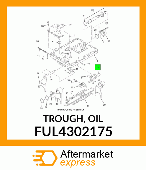 TROUGH, OIL FUL4302175