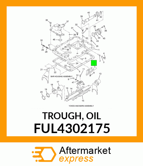 TROUGH, OIL FUL4302175