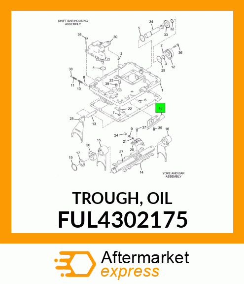 TROUGH, OIL FUL4302175