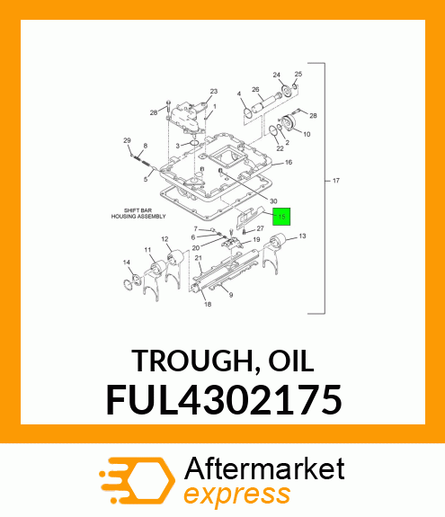 TROUGH, OIL FUL4302175