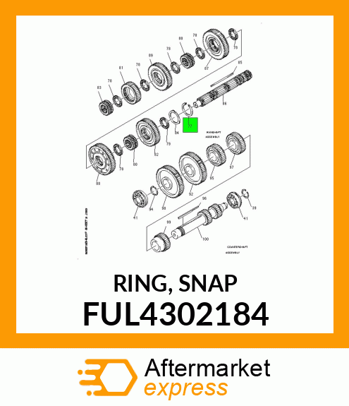 RING, SNAP FUL4302184