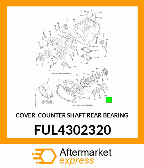 COVER, COUNTER SHAFT REAR BEARING FUL4302320