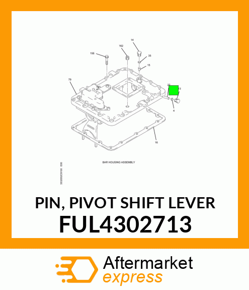 PIN, PIVOT SHIFT LEVER FUL4302713