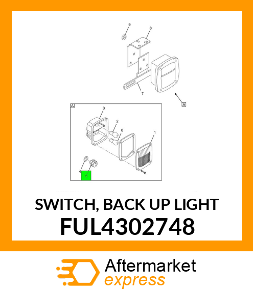 SWITCH, BACK UP LIGHT FUL4302748