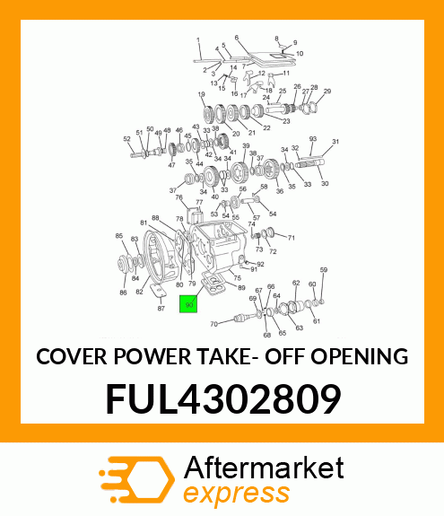 COVER POWER TAKE- OFF OPENING FUL4302809