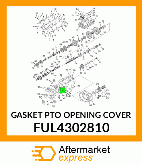 GASKET PTO OPENING COVER FUL4302810