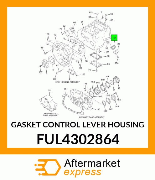 GASKET CONTROL LEVER HOUSING FUL4302864