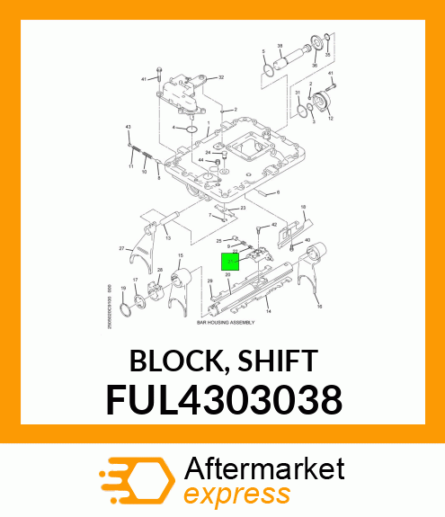 BLOCK, SHIFT FUL4303038