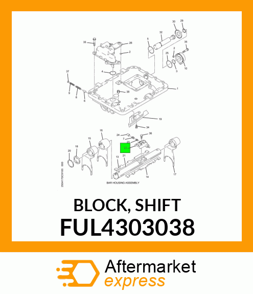 BLOCK, SHIFT FUL4303038